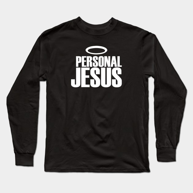 Personal Jesus Long Sleeve T-Shirt by Nagorniak